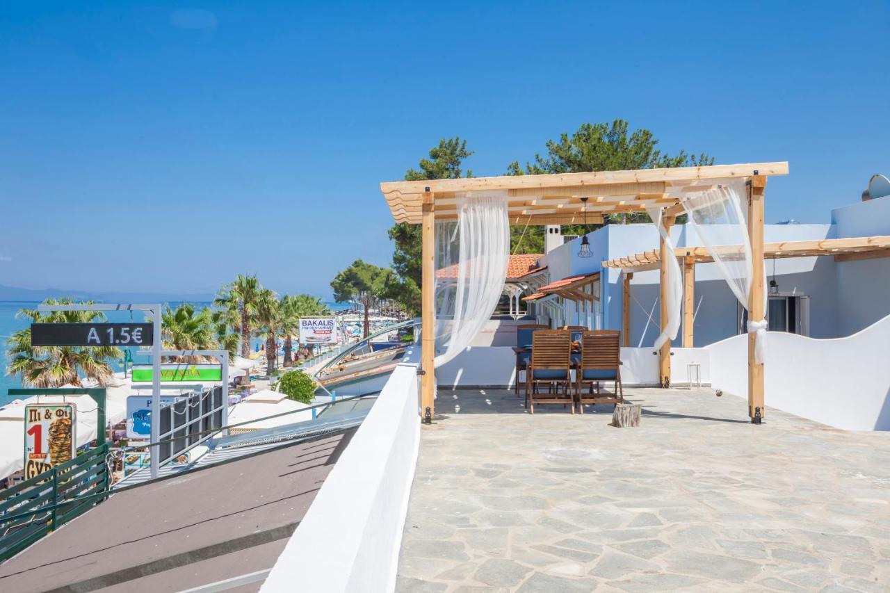 Nautilus Sea View Suite 4 Пефкохорі Екстер'єр фото